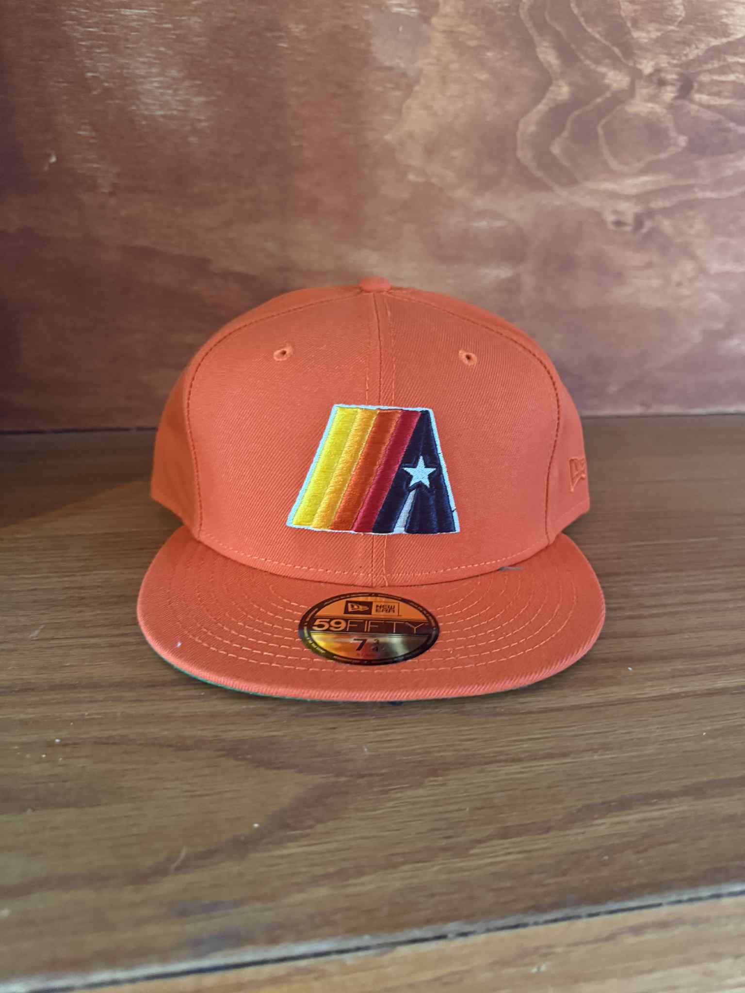 Houston Astros New era fitted hat  Size 7 3/4
